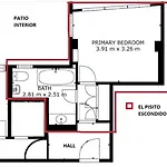 La H Escondida Homestay szállás
